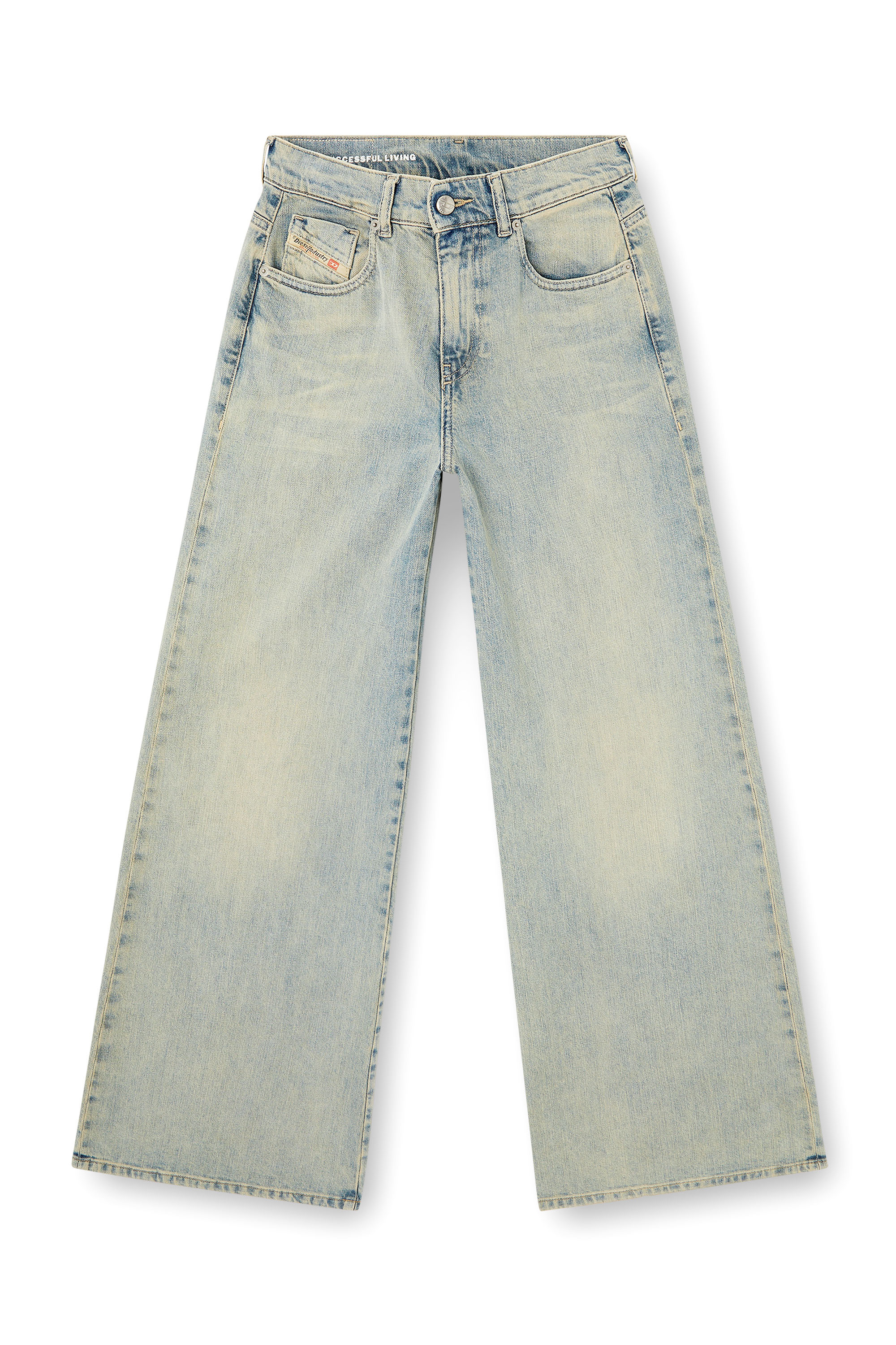 Diesel - Woman's Flare Jeans 1978 D-Akemi 09N33, Light Blue - 3