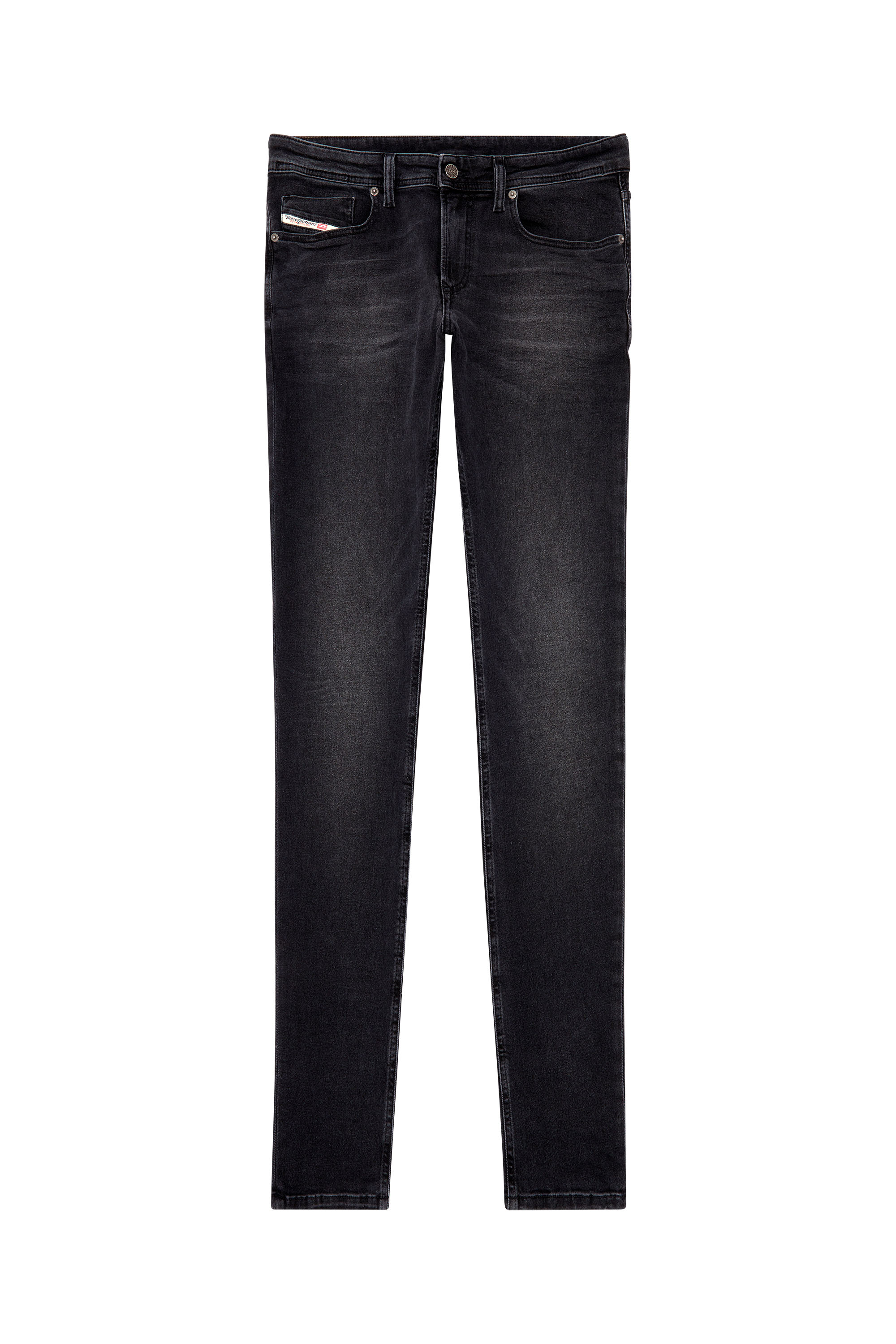 Diesel - Man Skinny Jeans 1979 Sleenker 0PFAS, Black/Dark grey - Image 5