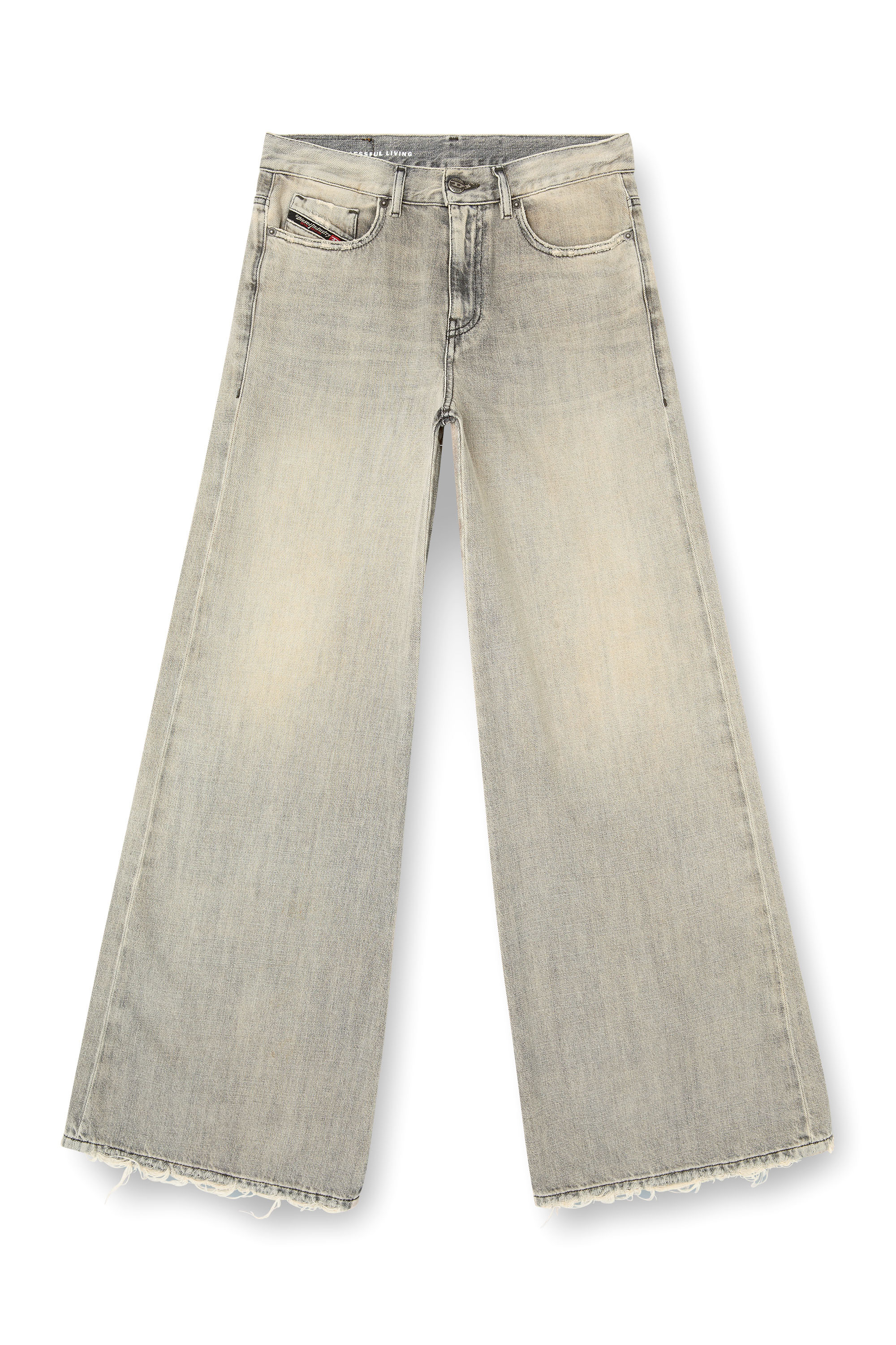 Diesel - Woman's Flare Jeans 1978 D-Akemi 068RU, Grey - 3