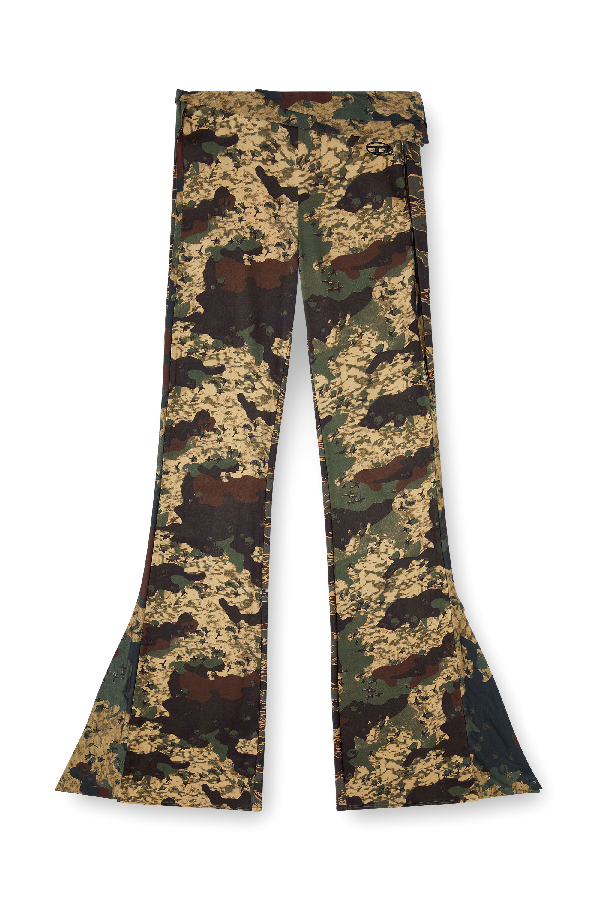 Diesel - P-AFFAL, Woman's Jazz pants with mixed camo prints in null - 3