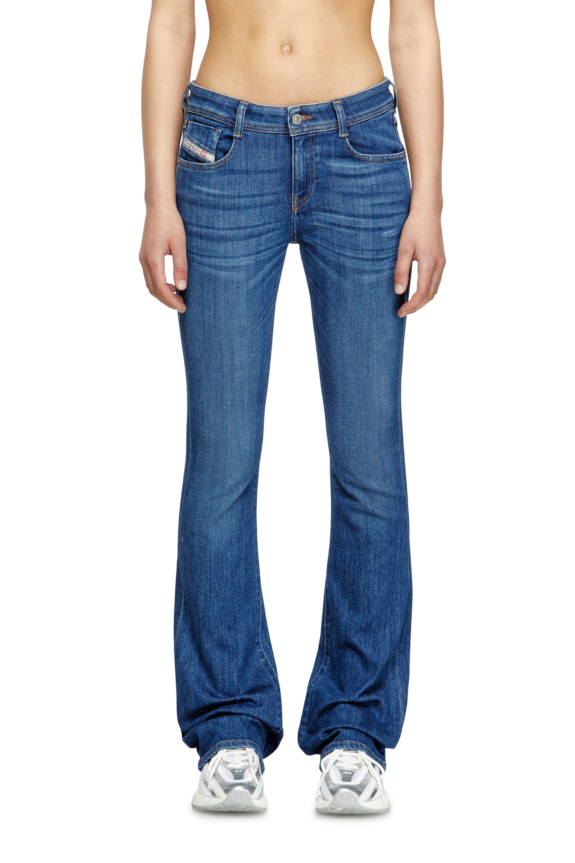 Diesel - Woman's Bootcut Jeans 1969 D-Ebbey 0DBDN, Black/Dark grey - 1