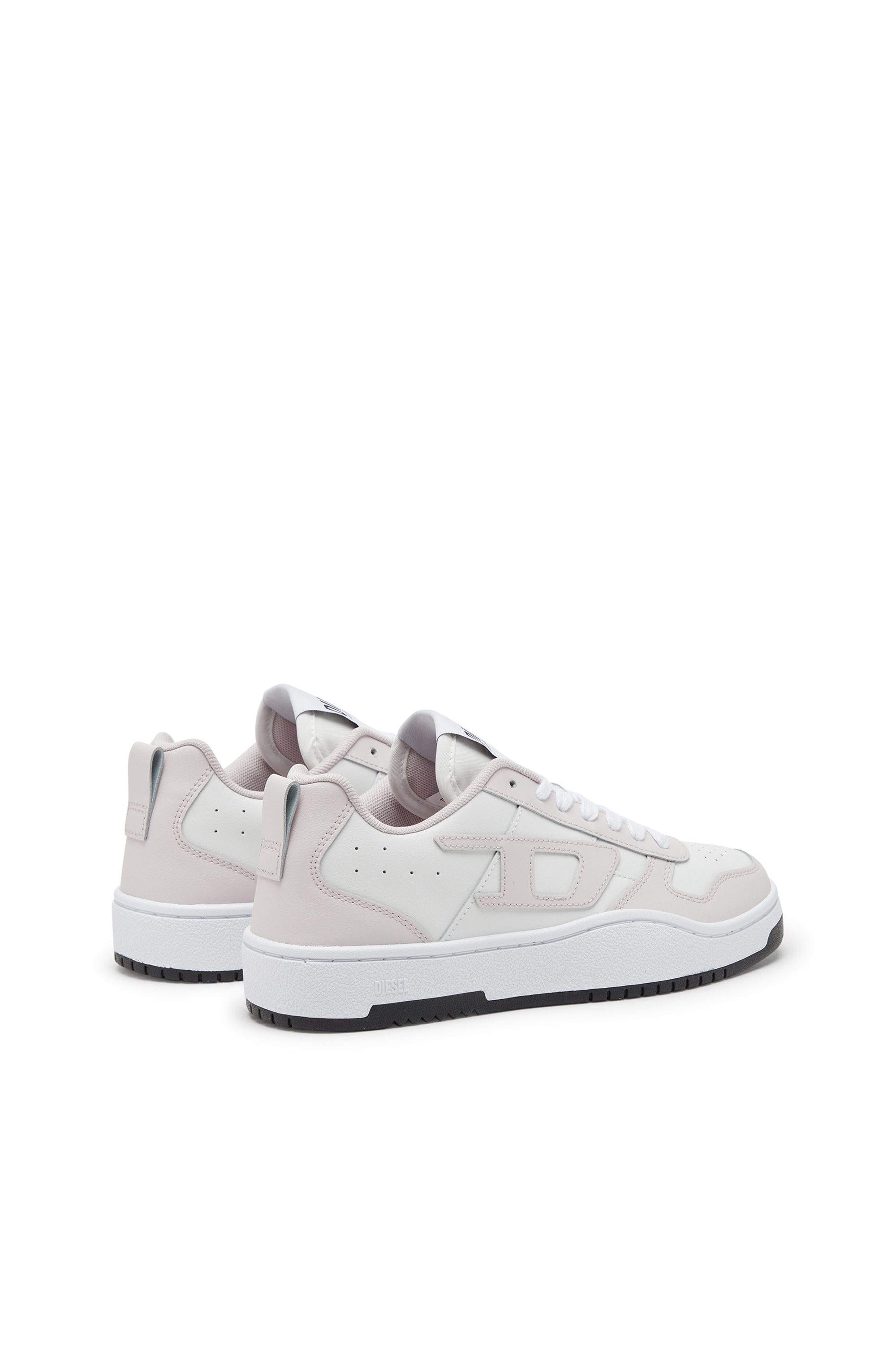 Diesel - S-UKIYO V2 LOW W, Woman S-Ukiyo Low-Low-top sneakers in leather and nylon in Multicolor - Image 3