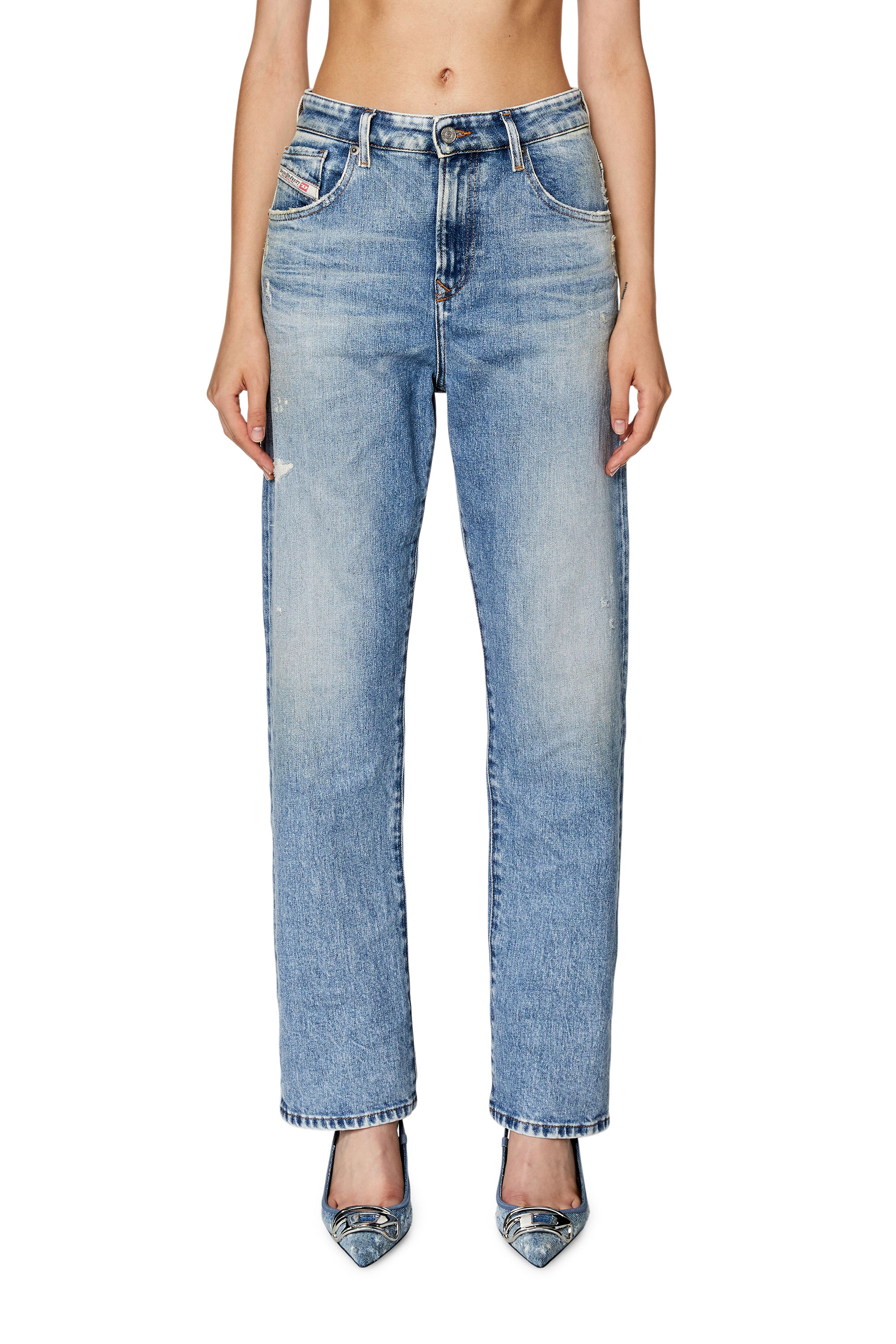 Diesel - Straight Jeans 1999 D-Reggy 007R4, Light Blue - Image 1