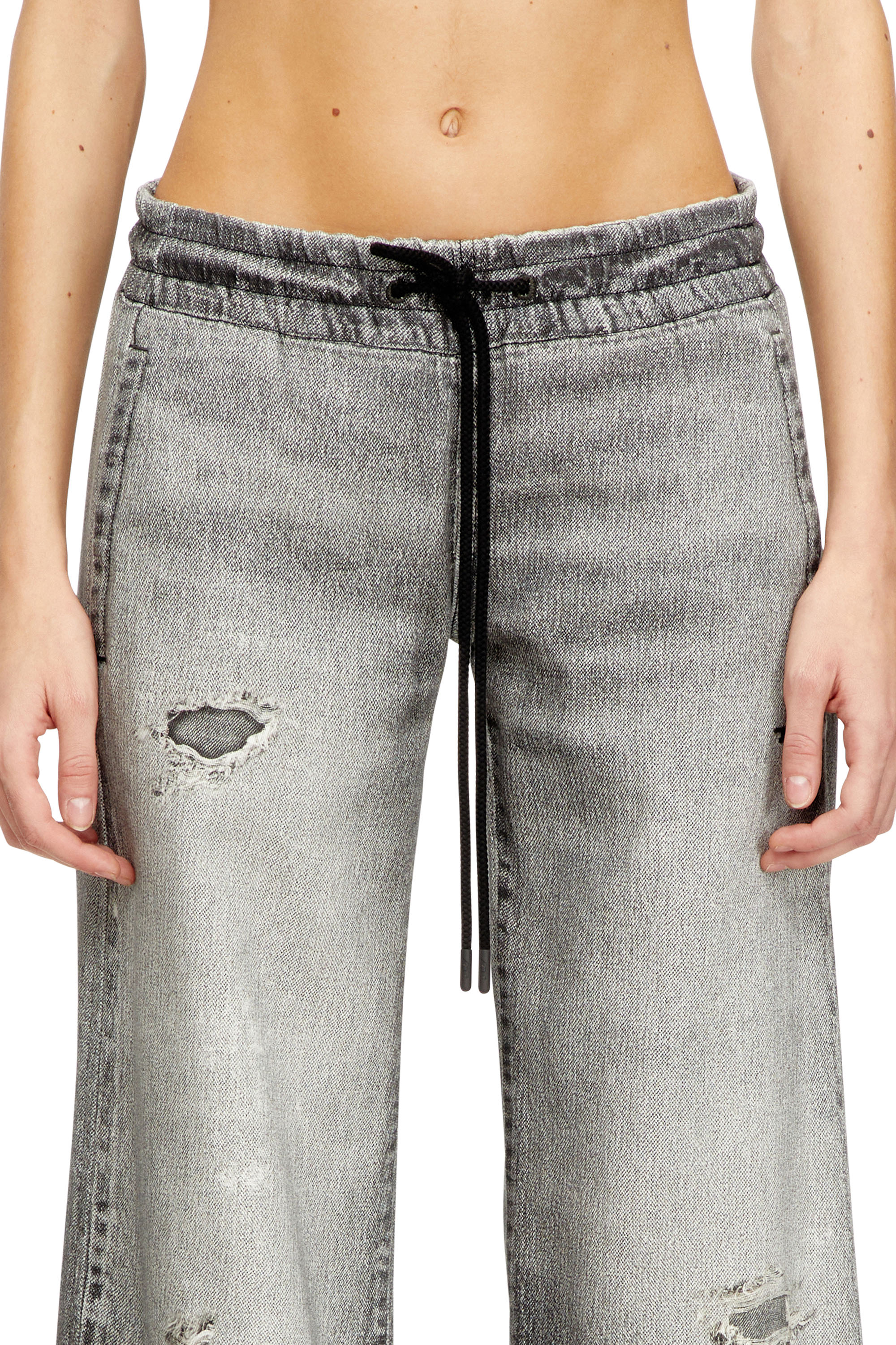 Diesel - Woman's Relaxed 2078 D-Ainty Joggjeans&reg; 068US, Grey - 4