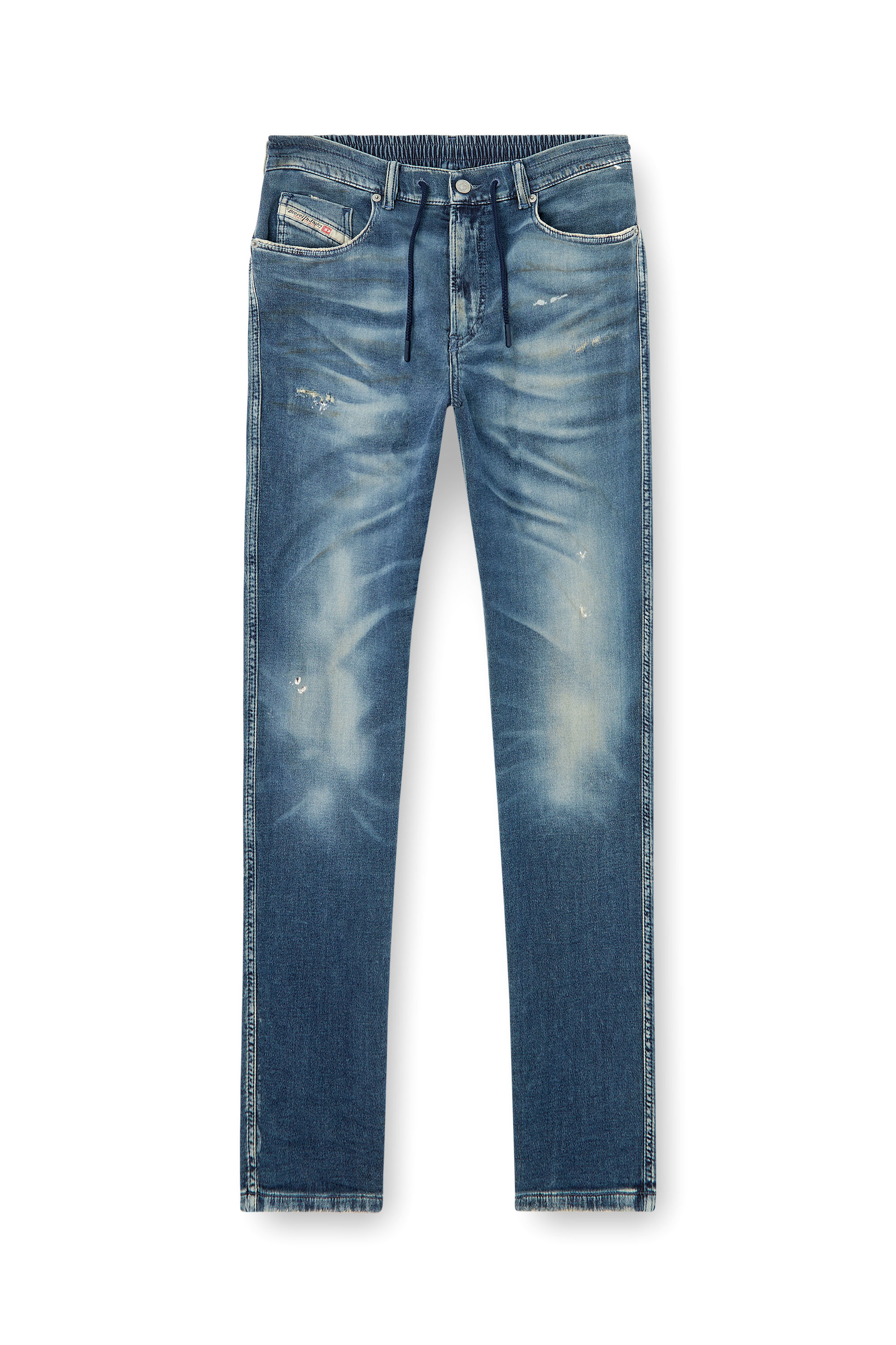 Diesel - Man's Slim 2062 D-Strukt Joggjeans® 068RY, Dark Blue - 3