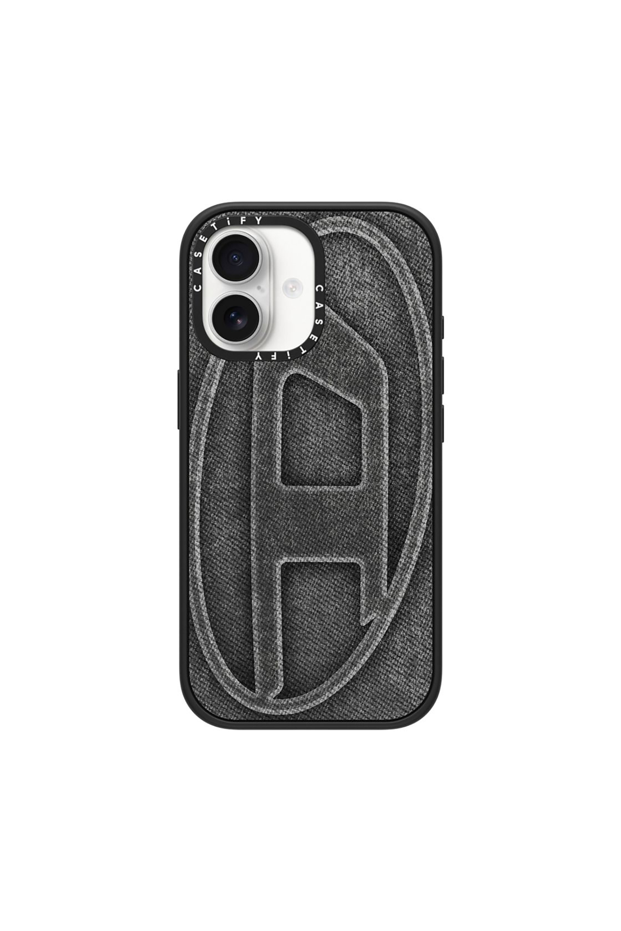 Diesel - 60575 MOULDED CASE, Unisex's Oval D impact case for iPhone 17 in Black - 1