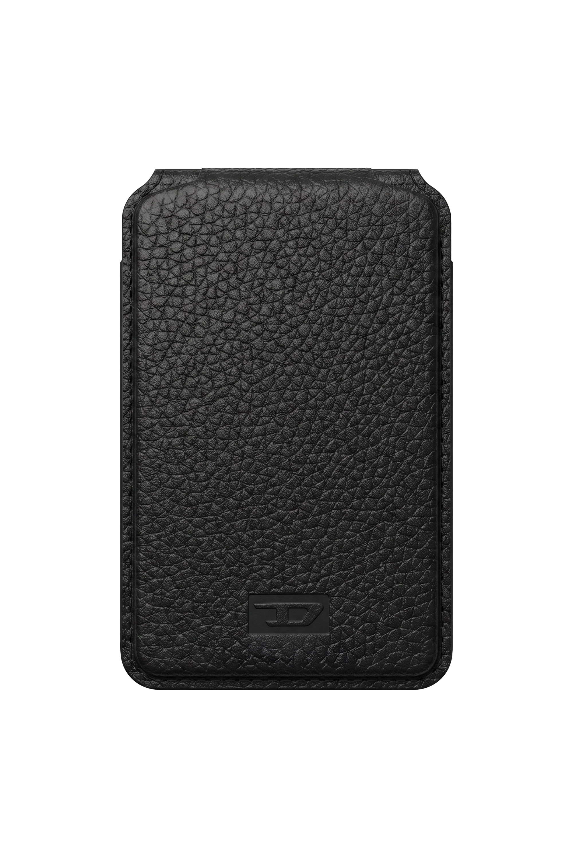 Diesel - 60649 CARD HOLDER, Unisex's Flag D MagSafe card holder in Black - 3