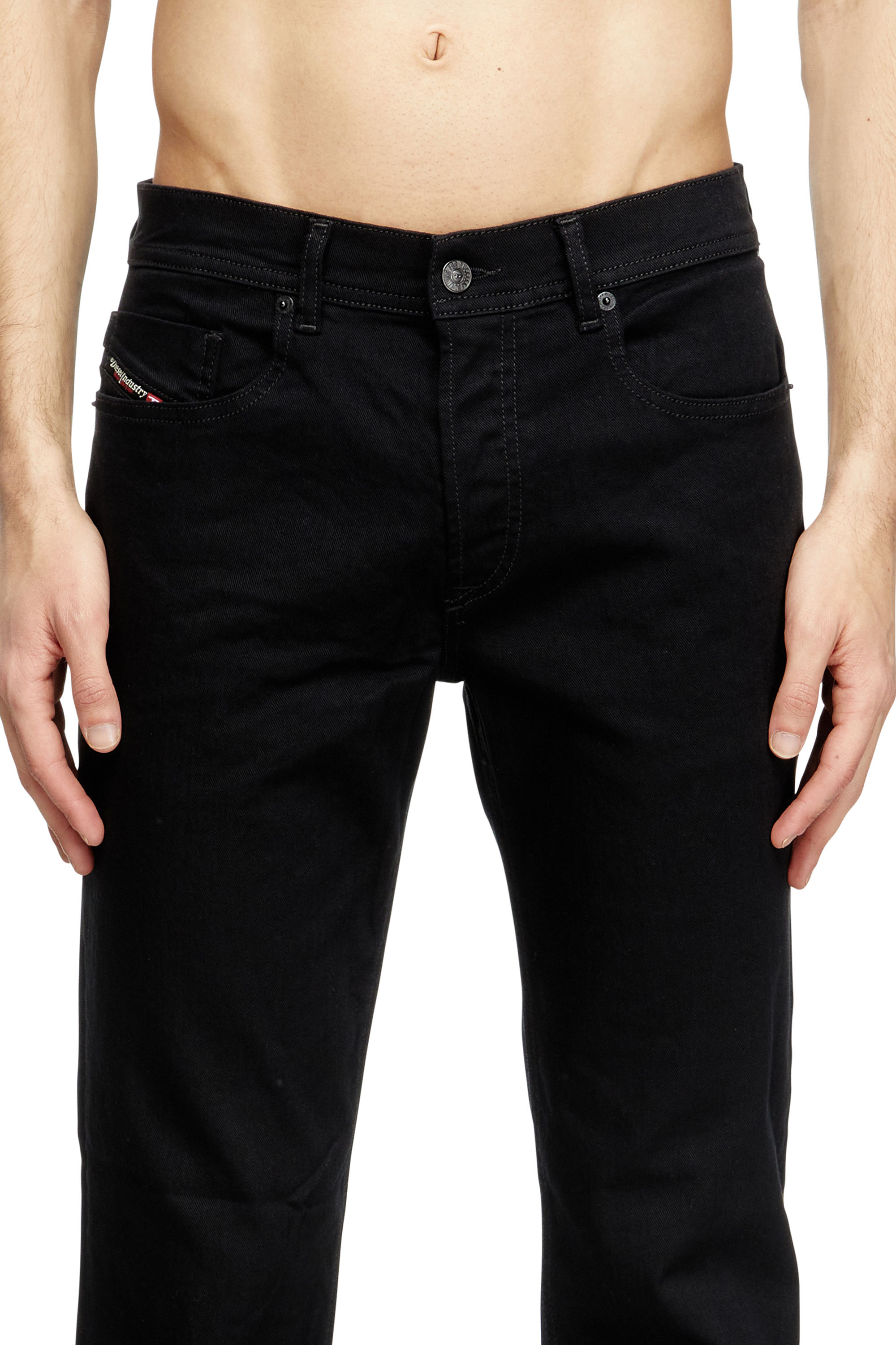 Regular Jeans 2023 D-Finitive 069YP, Black/Dark grey Diesel - Man's Regular Jeans 2023 D-Finitive 069YP, Black/Dark grey - 5