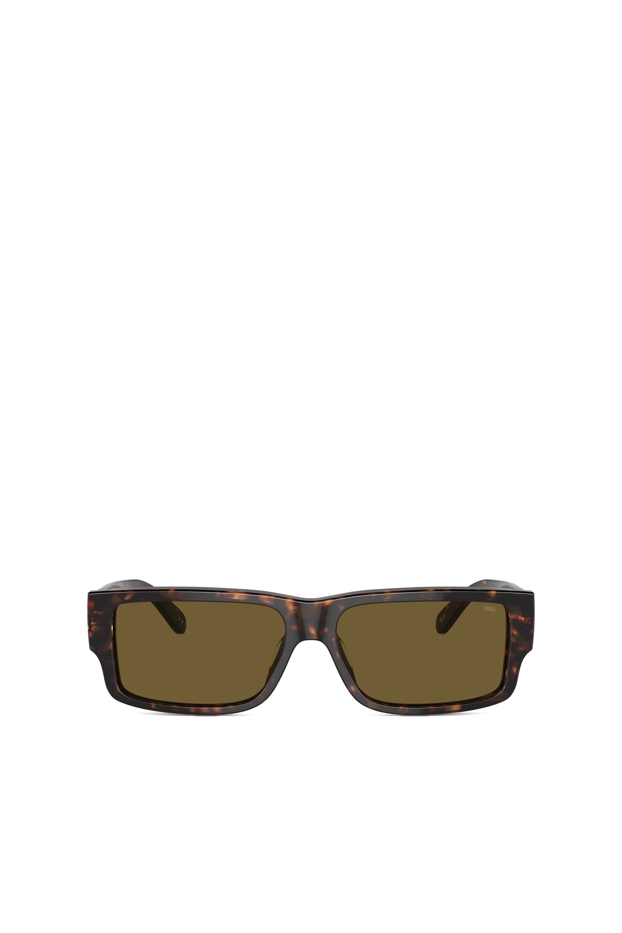 Diesel - 0DL2003, Man Rectangle sunglasses in Brown - Image 1