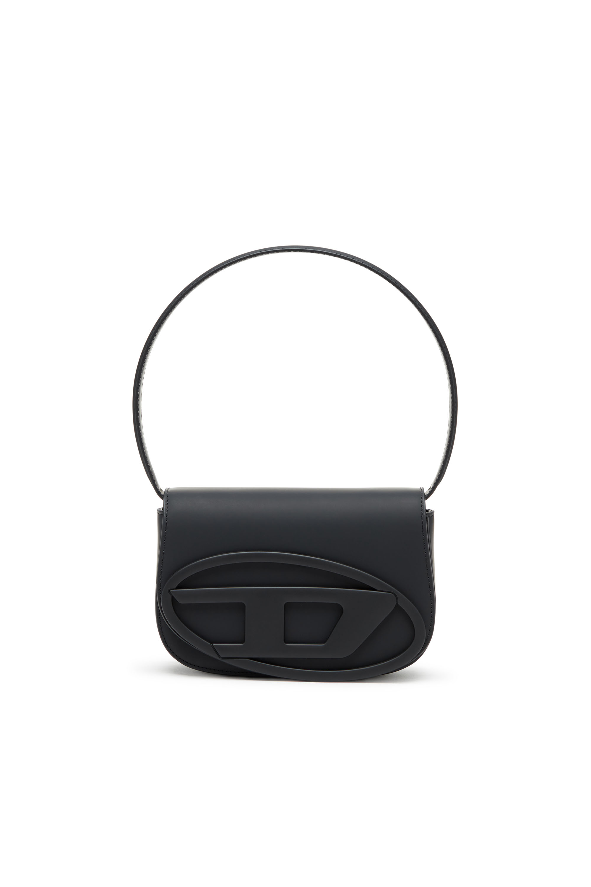 Diesel - 1DR, Woman 1DR-Iconic shoulder bag in matte leather in Black - Image 7