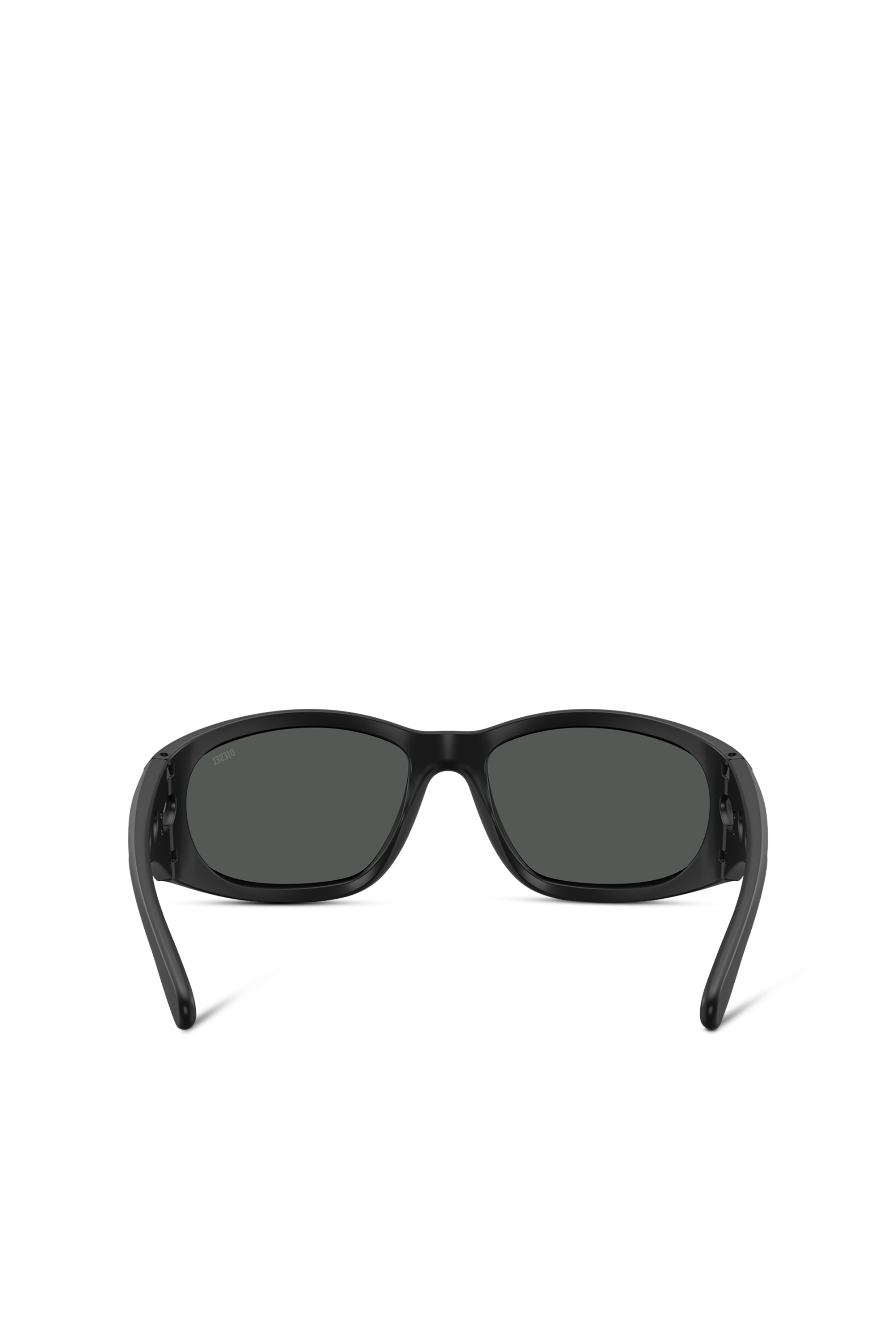 Diesel - 0DL3012U, Unisex's Rectangle sunglasses in Black - 4