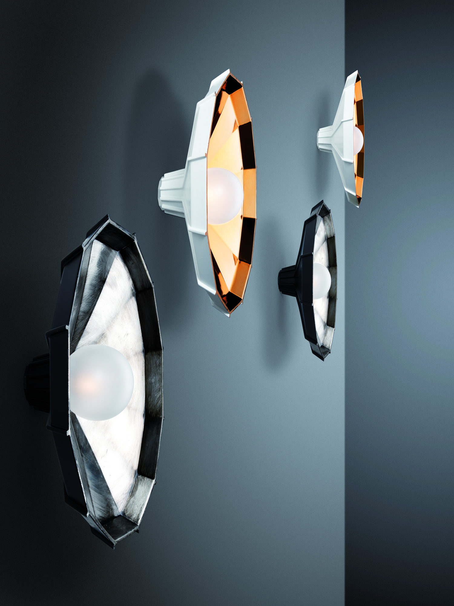 Diesel - MYSTERIO PARETE/SOFF, Unisex's Wall lighting with vintage inspiration in White - 2