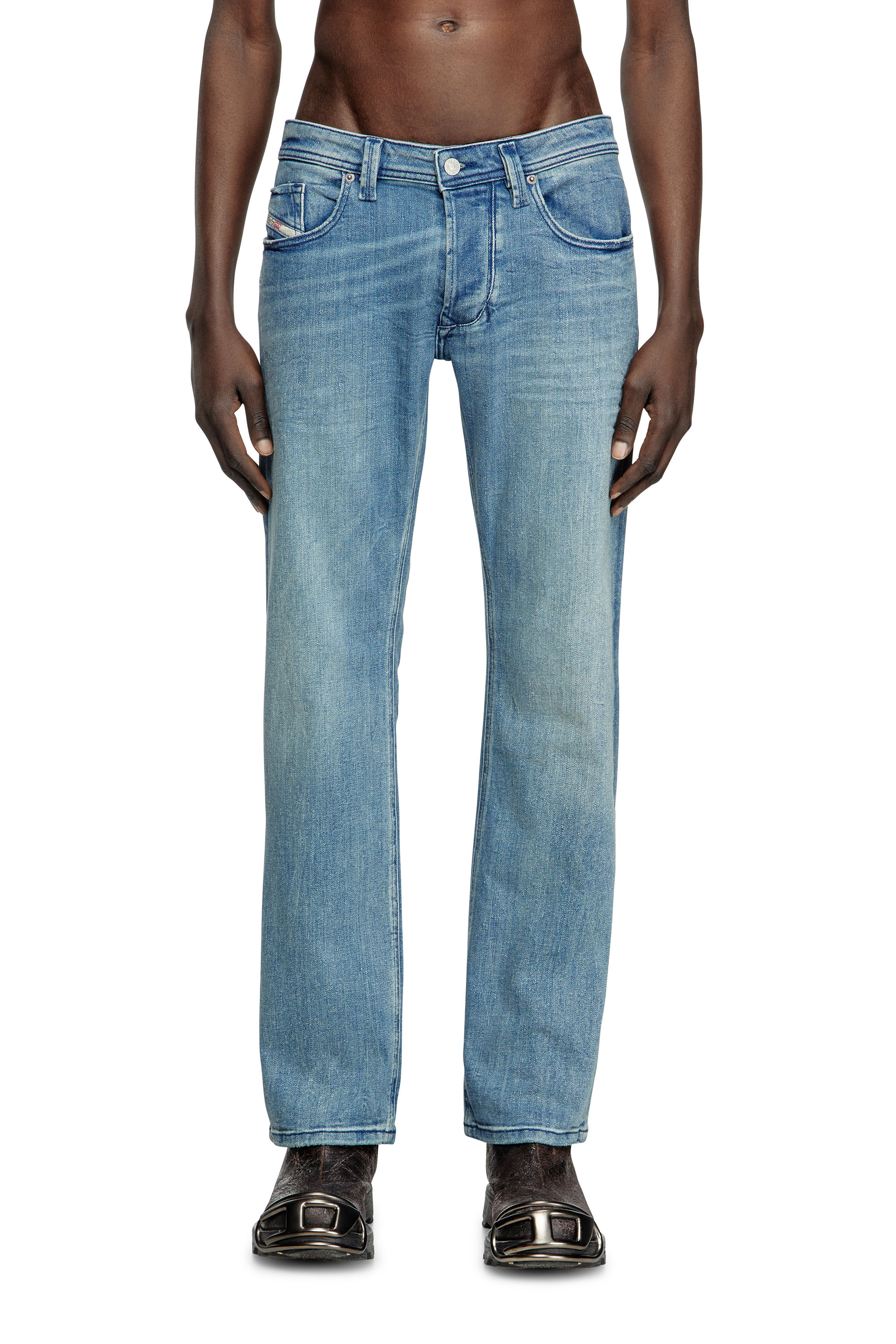 Diesel - Man's Regular Jeans 1985 Larkee 0BMBW, Medium blue - 3