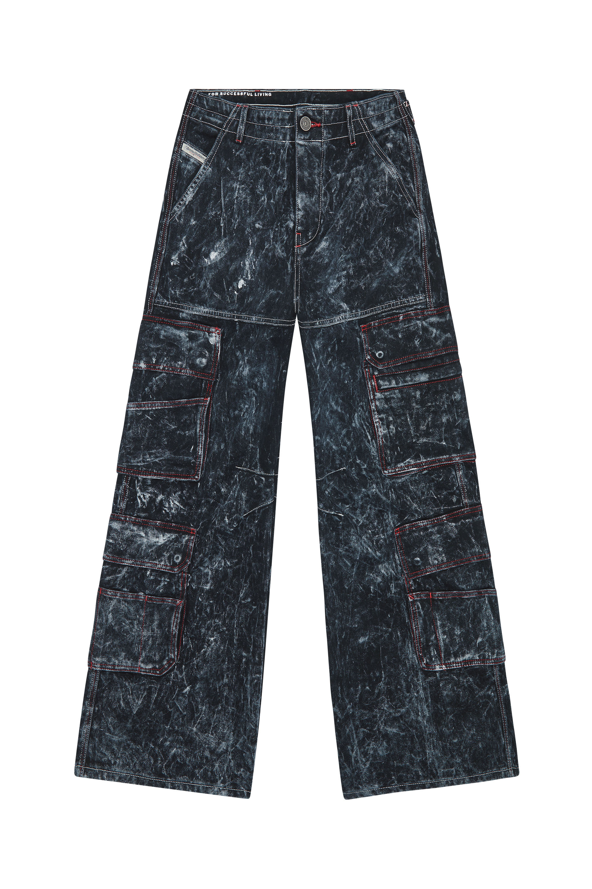 Diesel - Straight Jeans 1996 D-Sire 0EMAC, Black/Dark grey - Image 5
