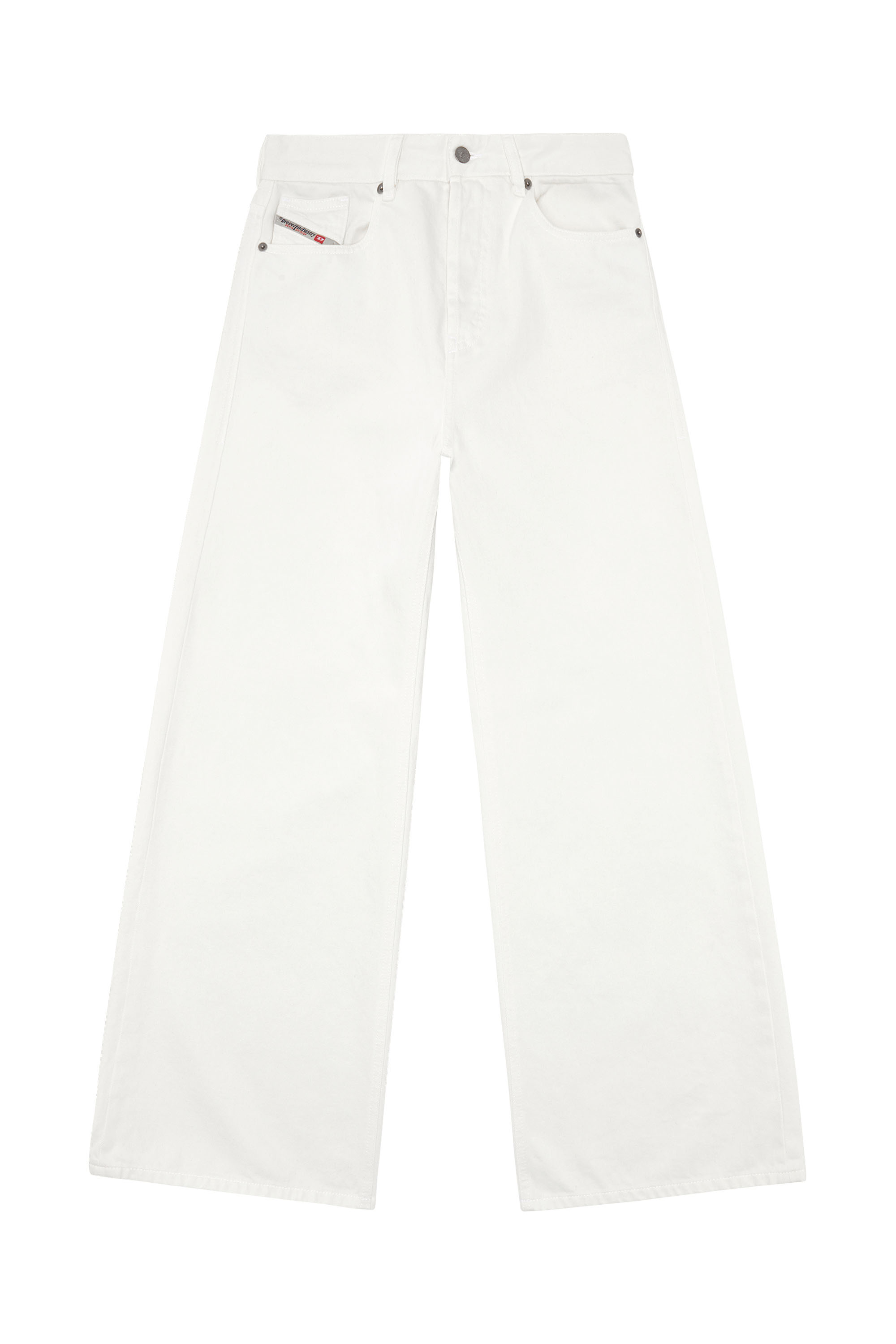 Diesel - Woman Straight Jeans 1996 D-Sire 09I41, White - Image 3