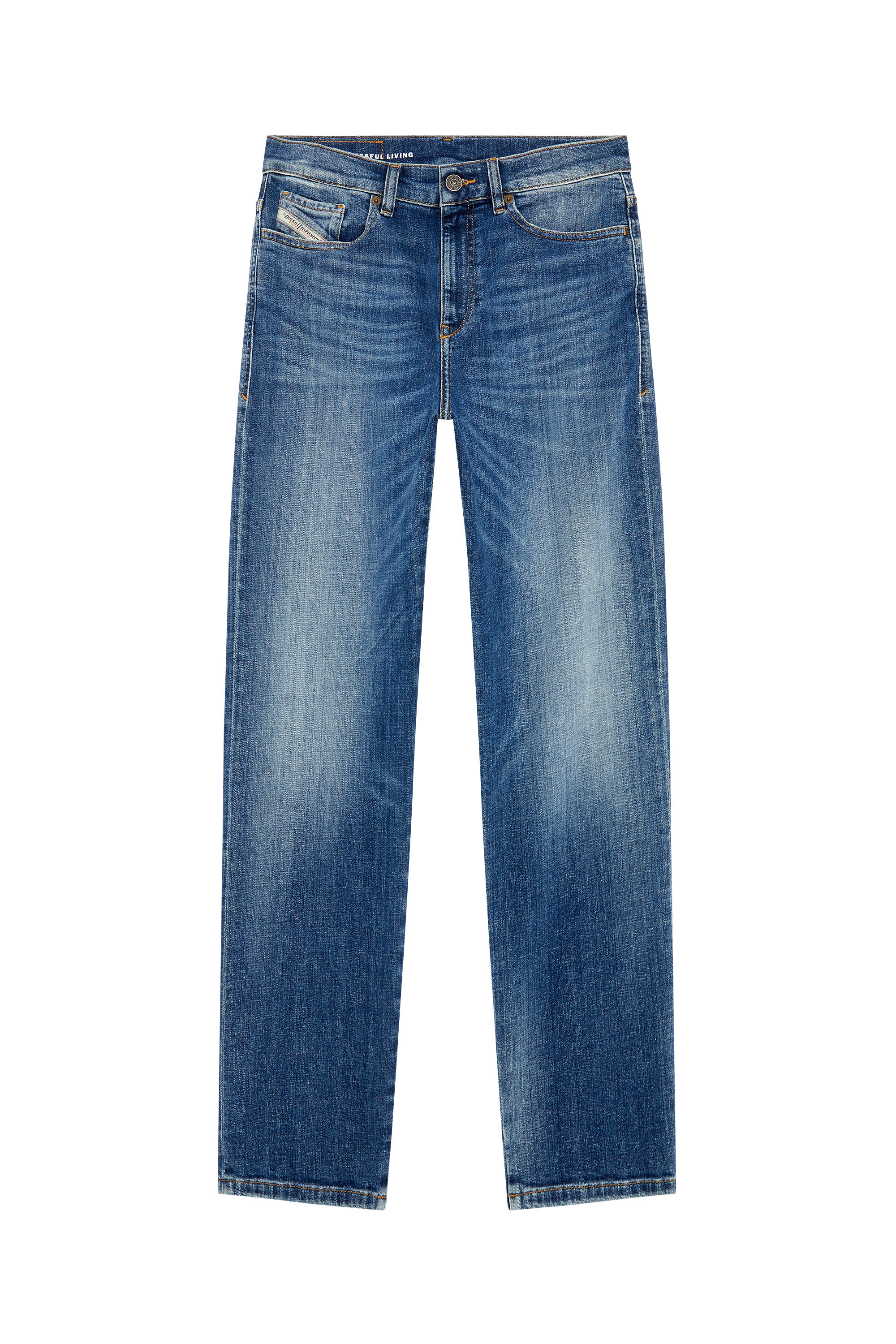 Diesel - Boyfriend Jeans 2016 D-Air 09H37, Medium blue - Image 3