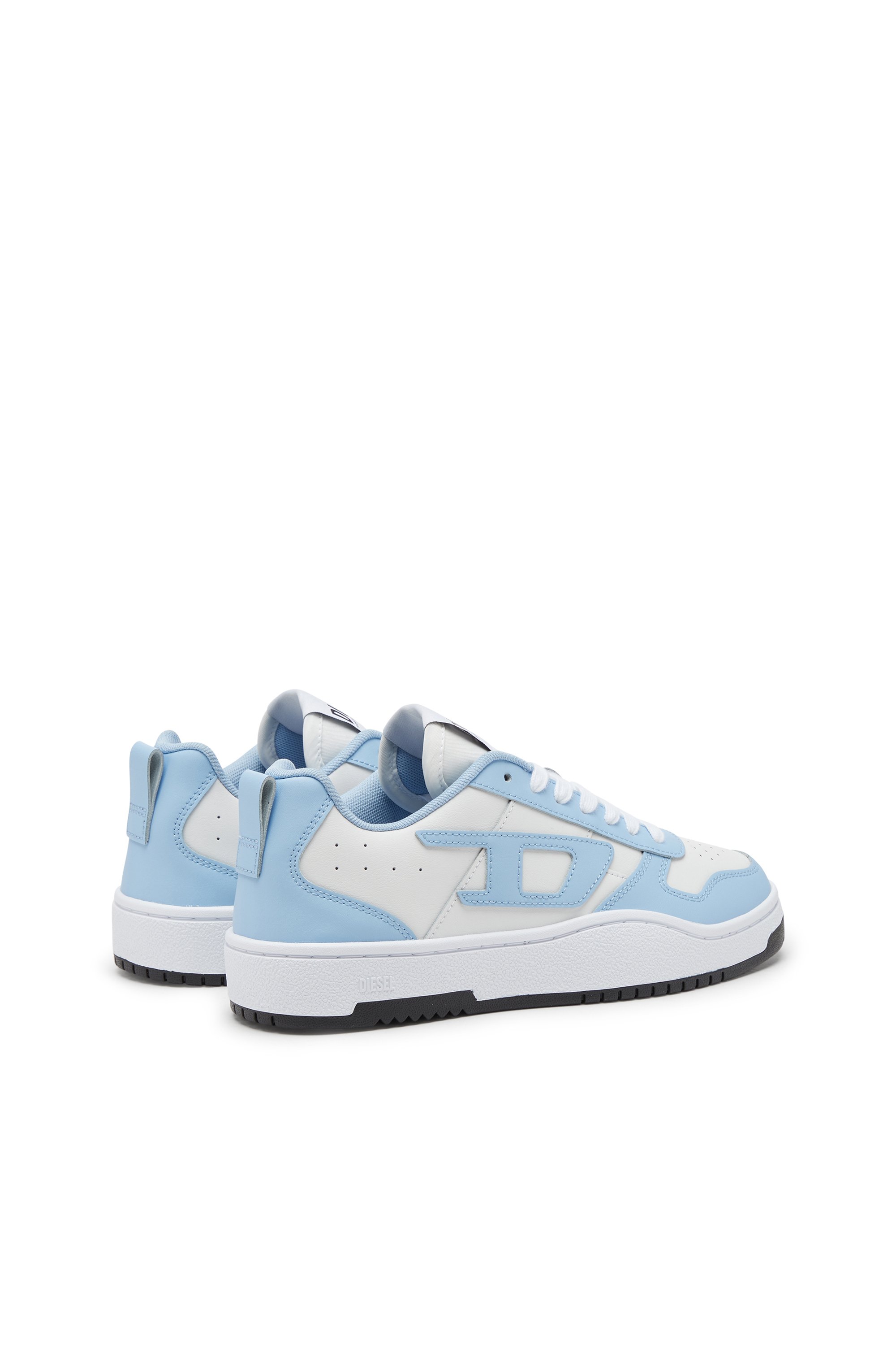 Diesel - S-UKIYO V2 LOW W, Woman S-Ukiyo Low-Low-top sneakers in leather and nylon in Multicolor - Image 3