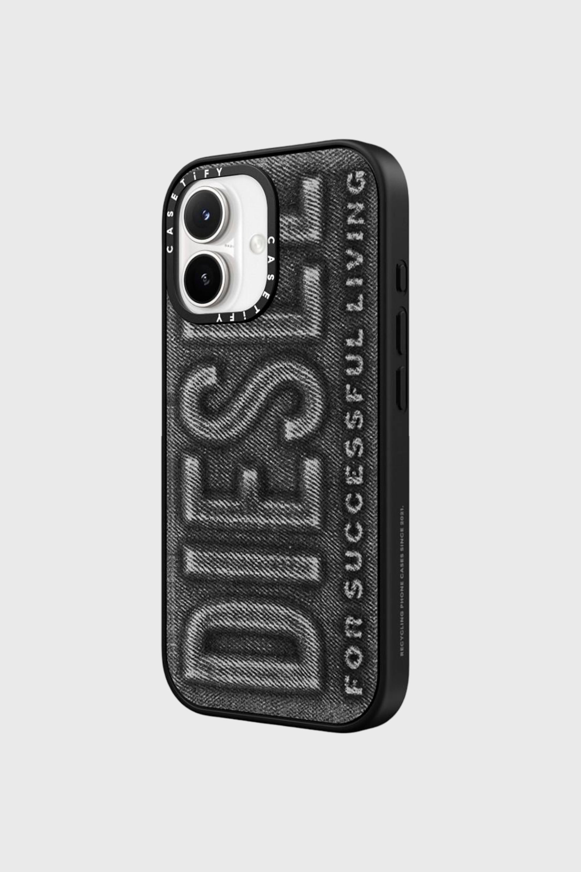Diesel - 60559 MOULDED CASE, Unisex's Biscotto impact case for iPhone 17 in Black - 2
