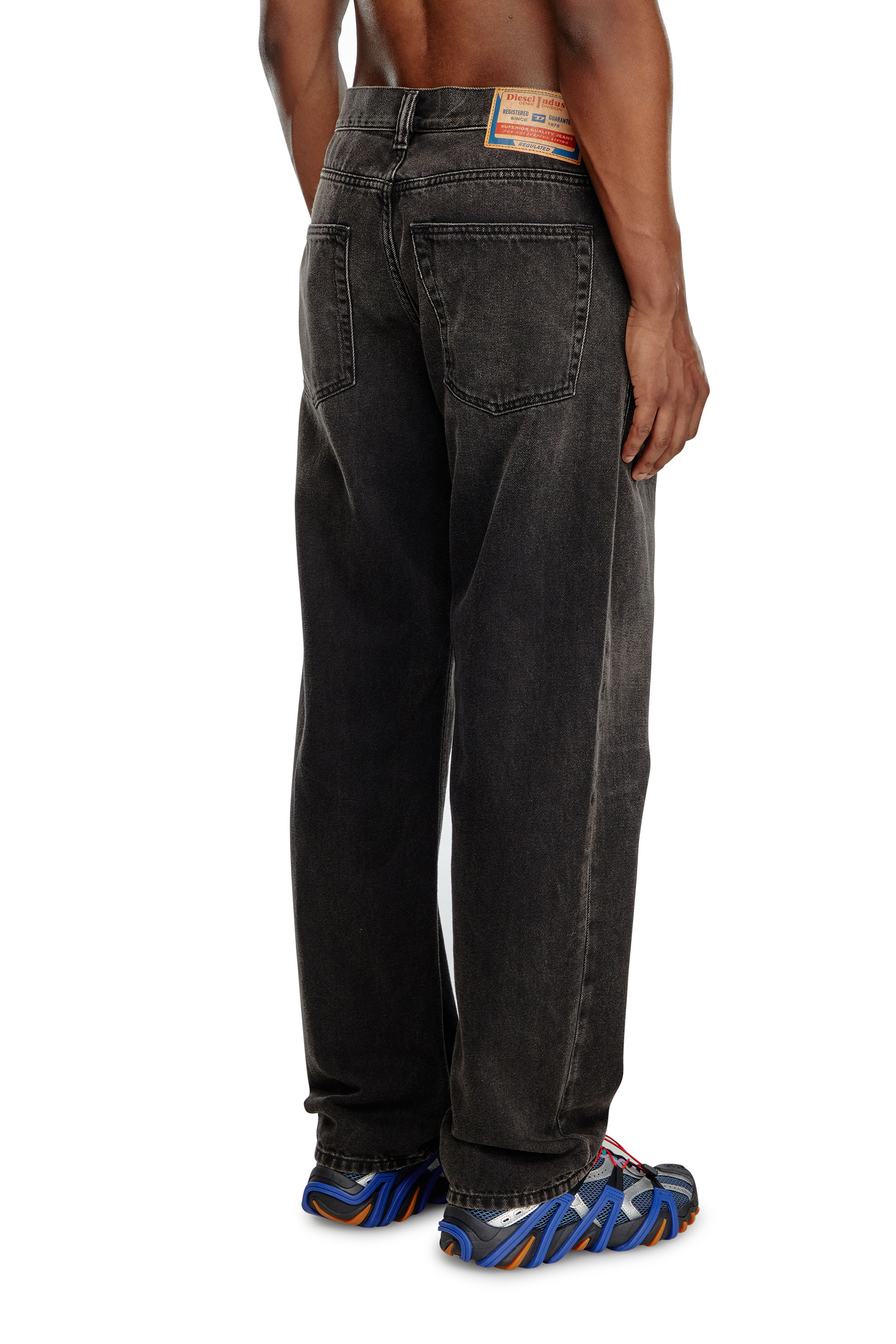 Diesel - Man's Regular Jeans 2010 D-Macs 09J96, Black/Dark grey - 4