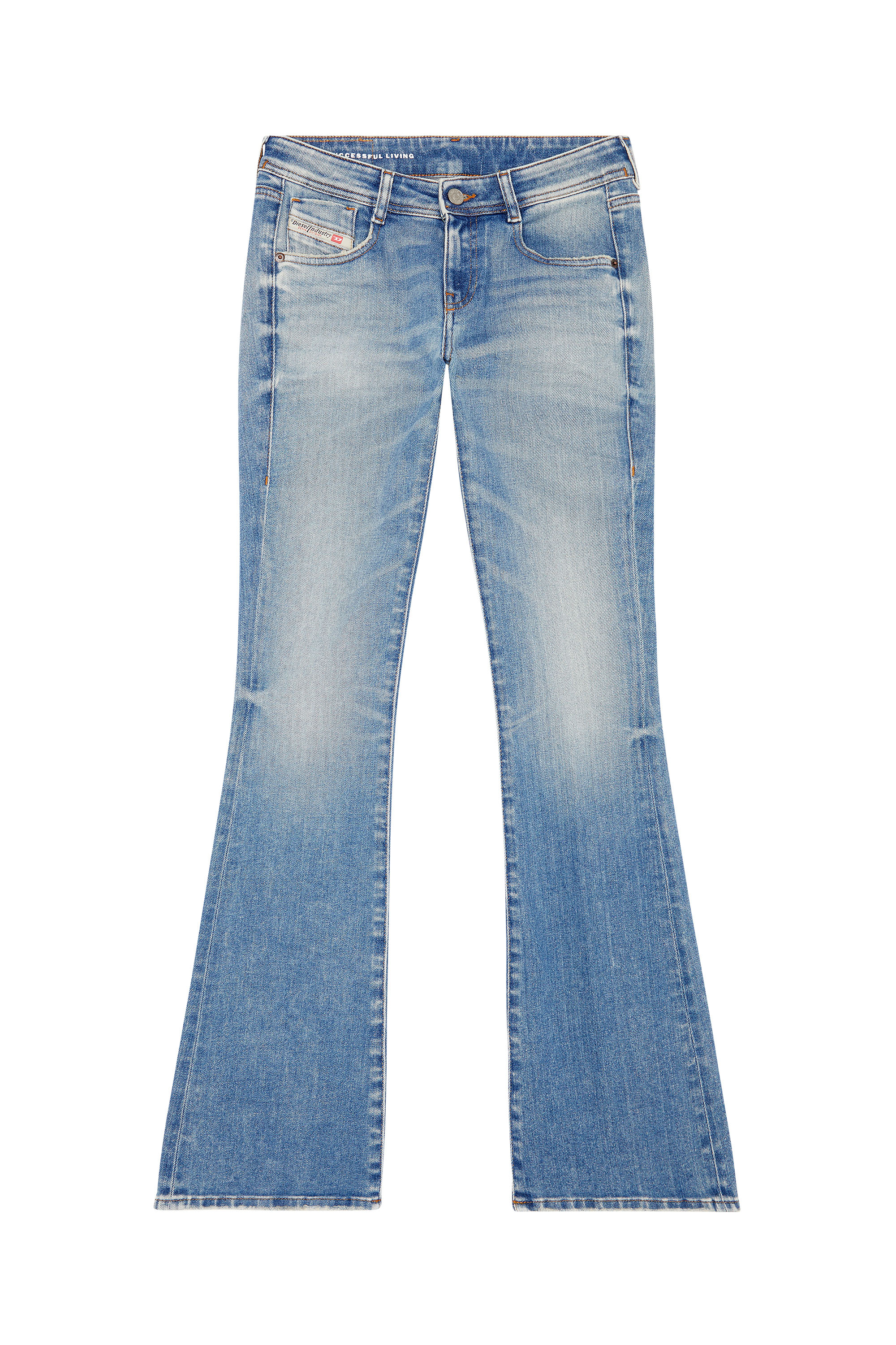 Diesel - Bootcut and Flare Jeans 1969 D-Ebbey 09G70, Light Blue - Image 3